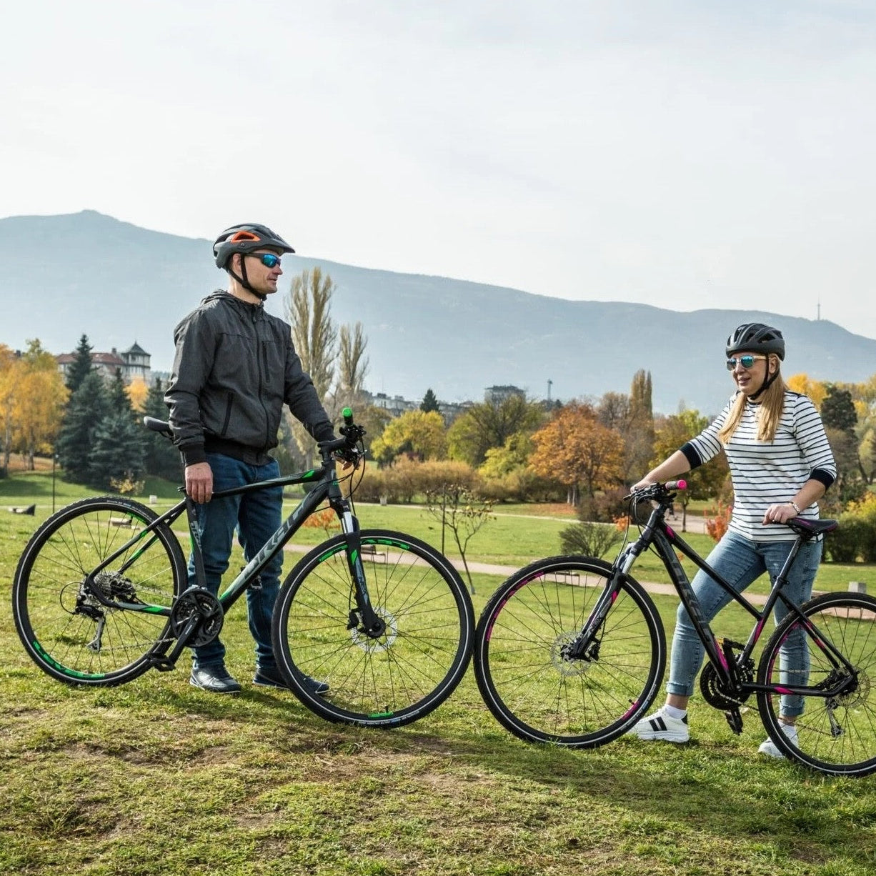 DRAG GRAND CANYON COMP 28" bicycle - dark grey/green