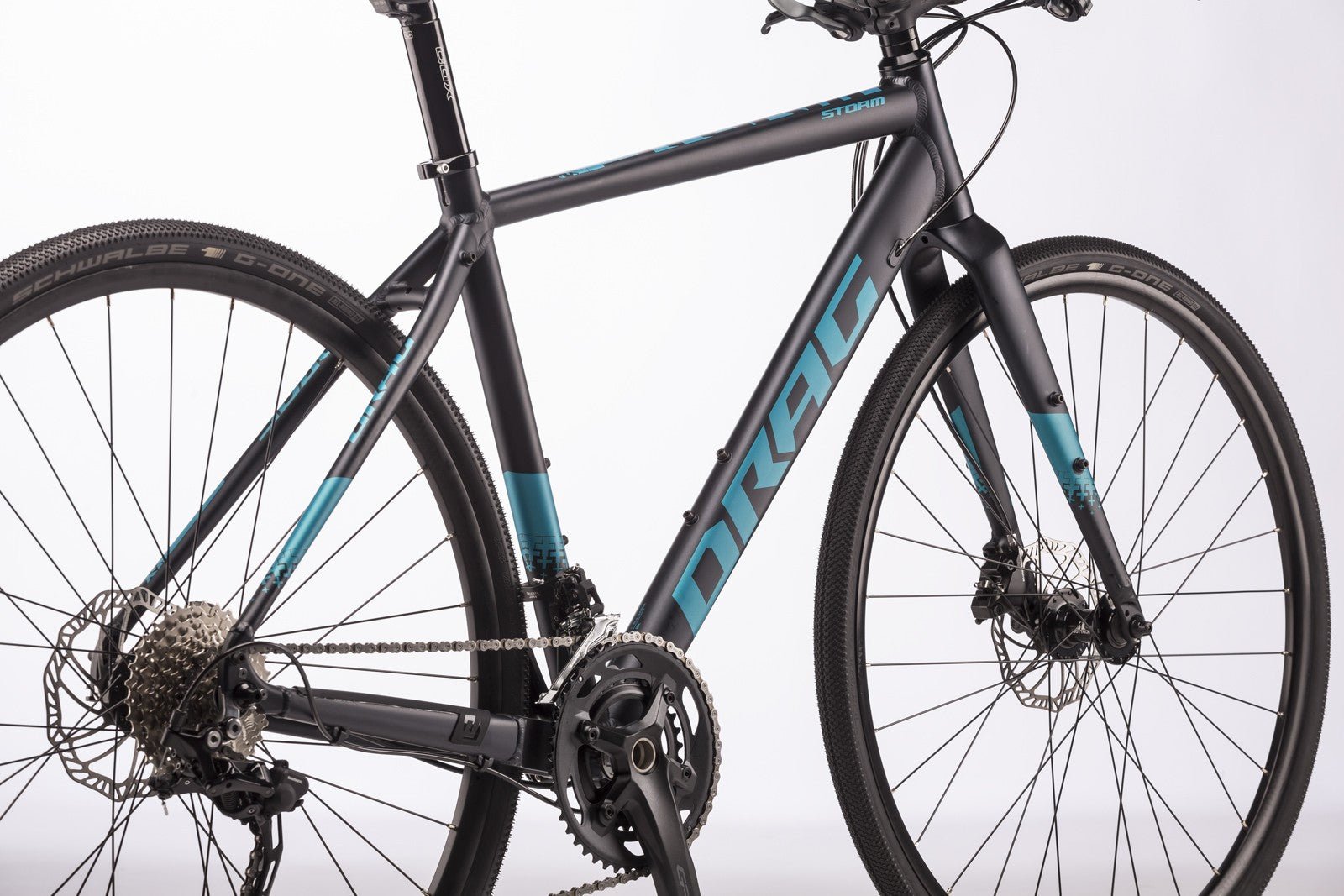 DRAG STORM 7.0 28" bicycle - blue - DRAG - Evelostore