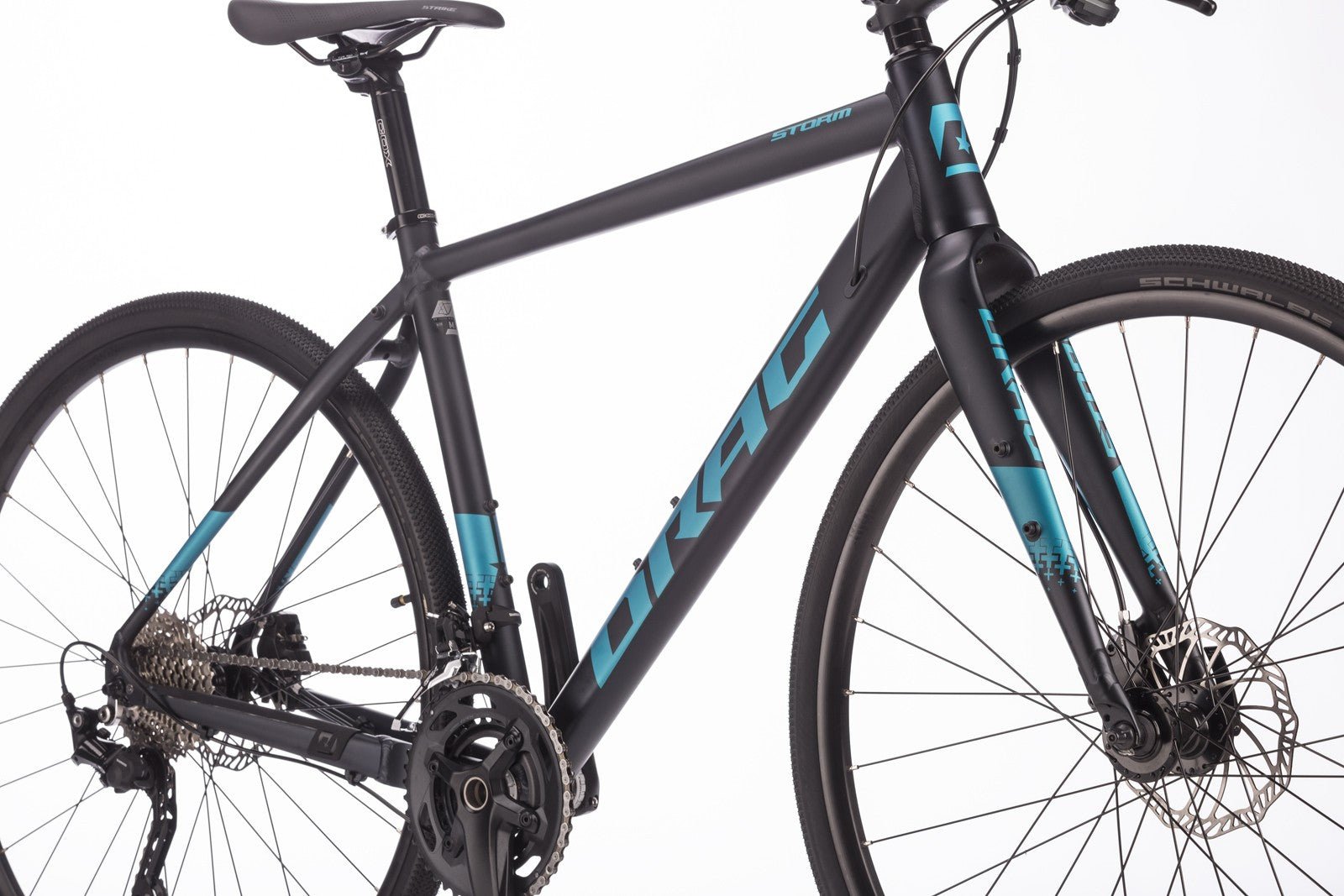 DRAG STORM 7.0 28" bicycle - blue - DRAG - Evelostore