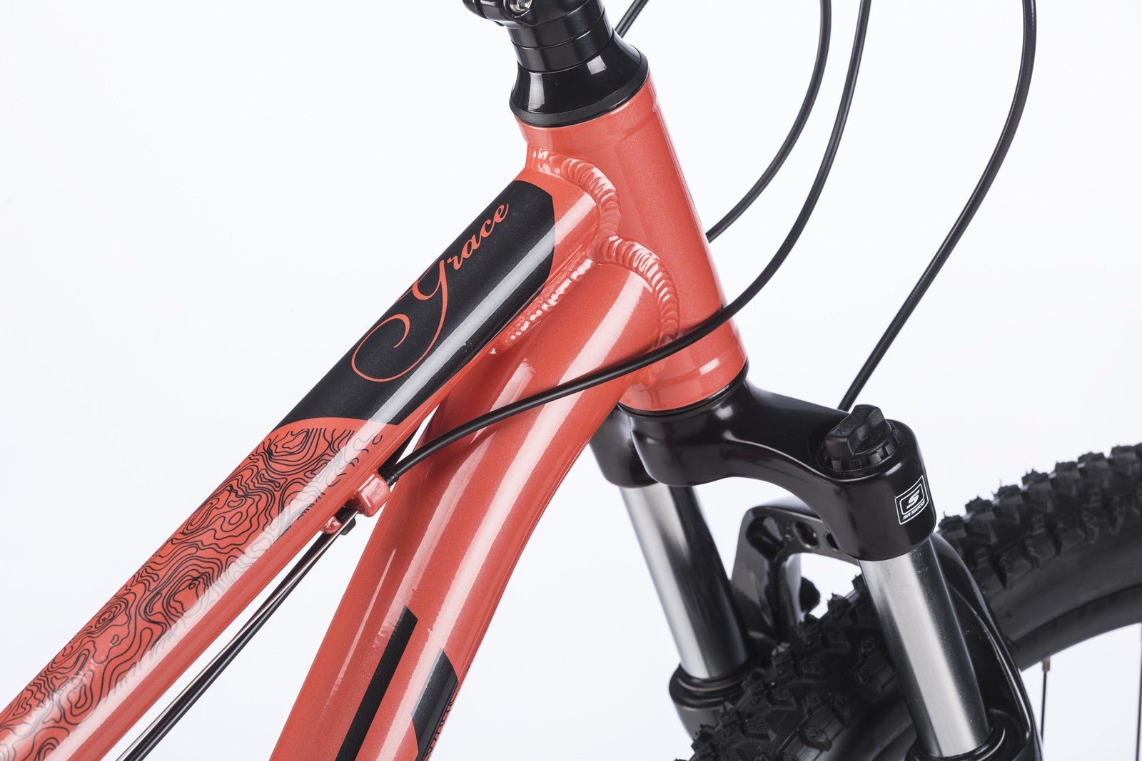 DRAG GRACE 3.0 27.5" women's bicycle - pink/black - DRAG - Evelostore