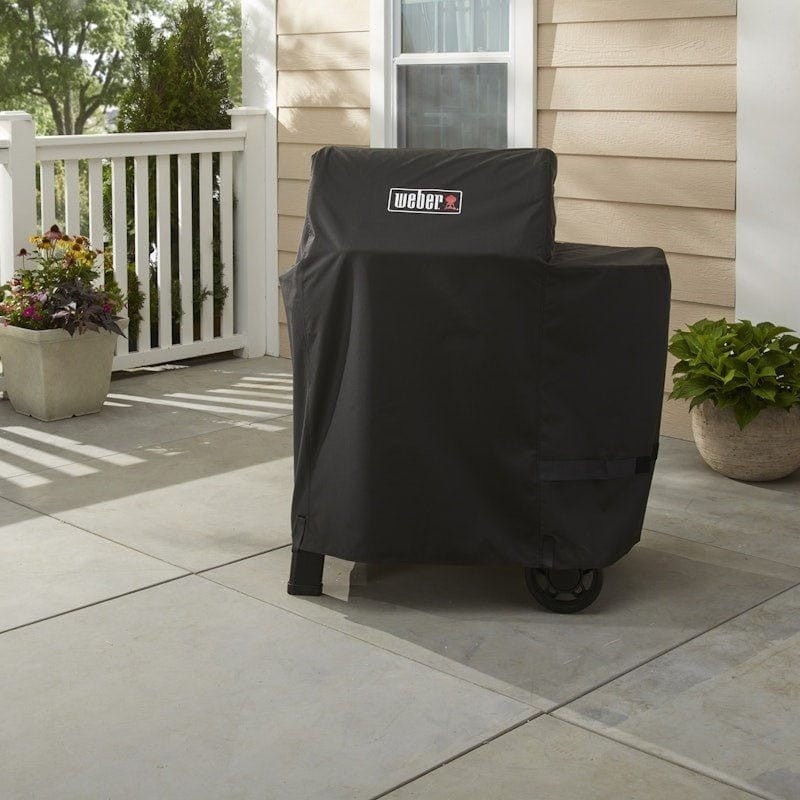 WEBER SEARWOOD 600 Premium Grill Cover, 3400149 - WEBER - Evelostore