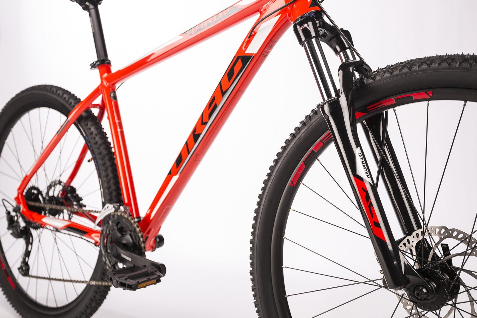 DRAG HARDY 7.0 29" mountain bike - red - DRAG - Evelostore