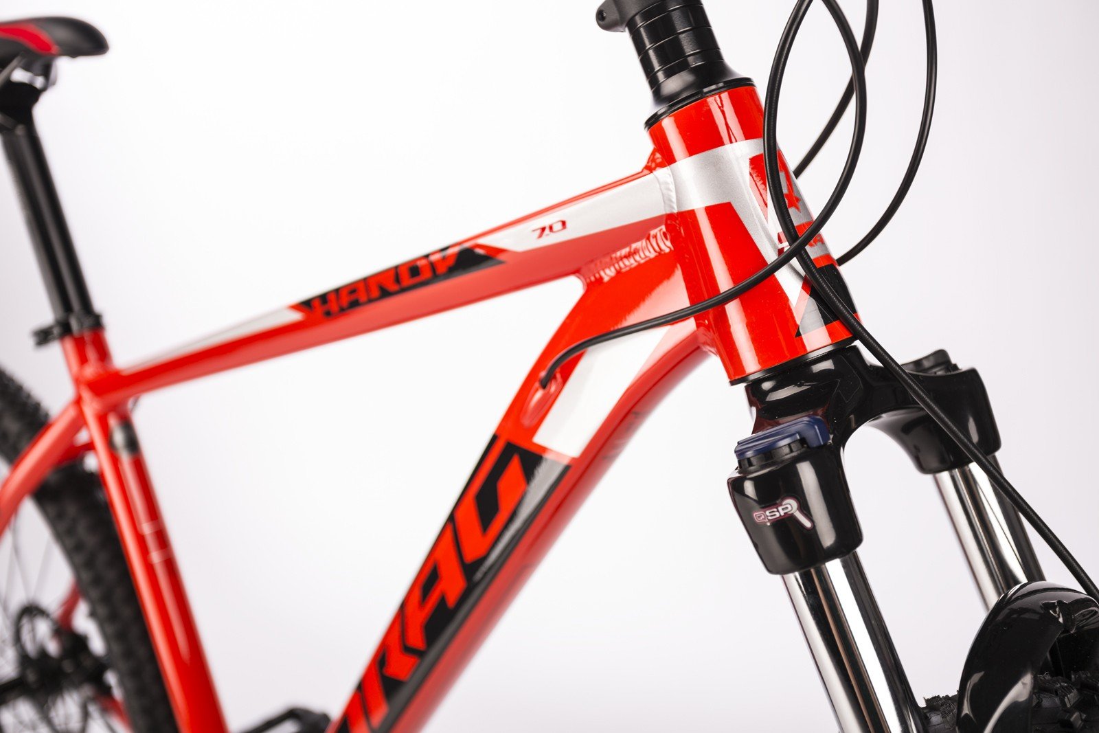 DRAG HARDY 7.0 29" mountain bike - red - DRAG - Evelostore