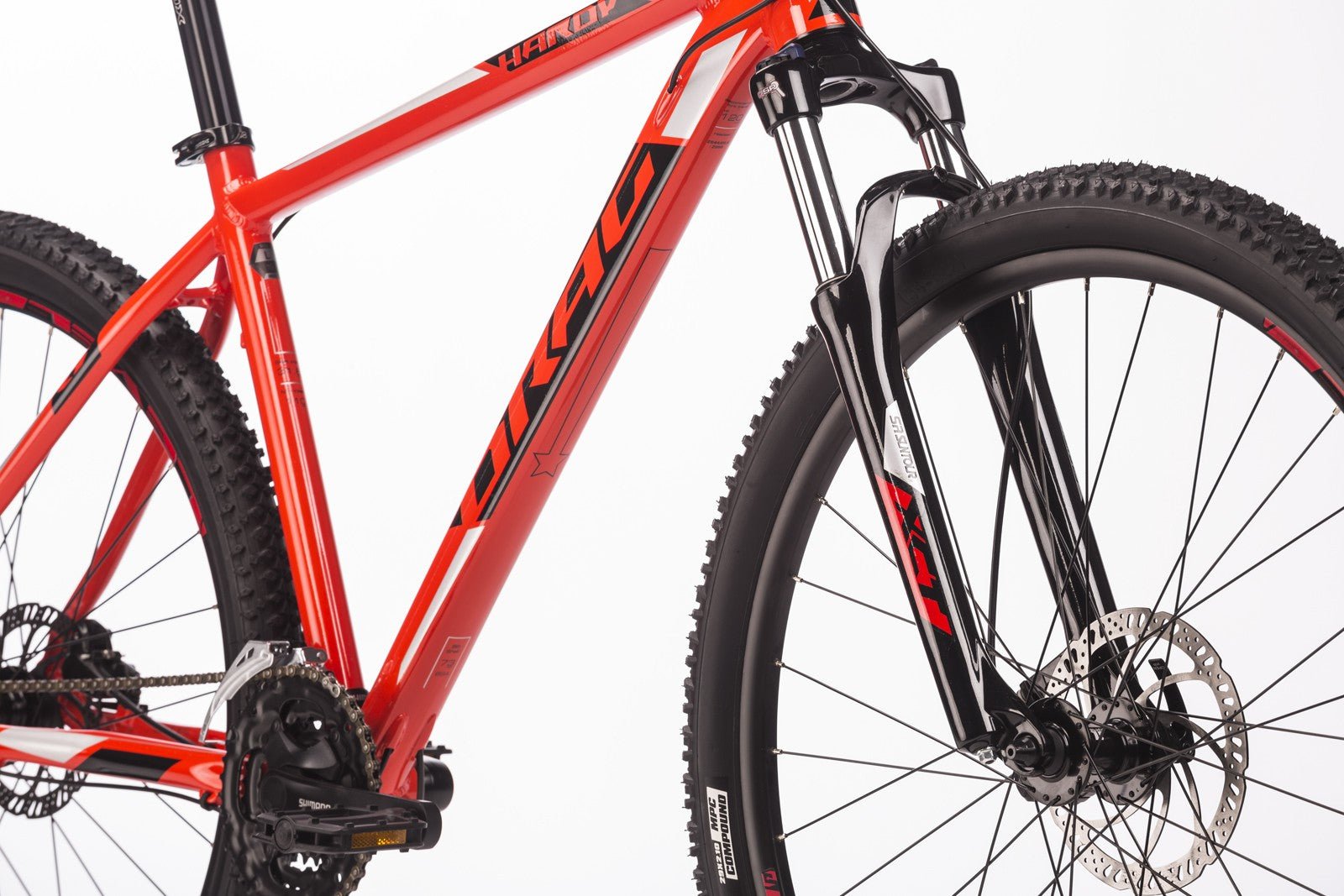 DRAG HARDY 7.0 29" mountain bike - red - DRAG - Evelostore