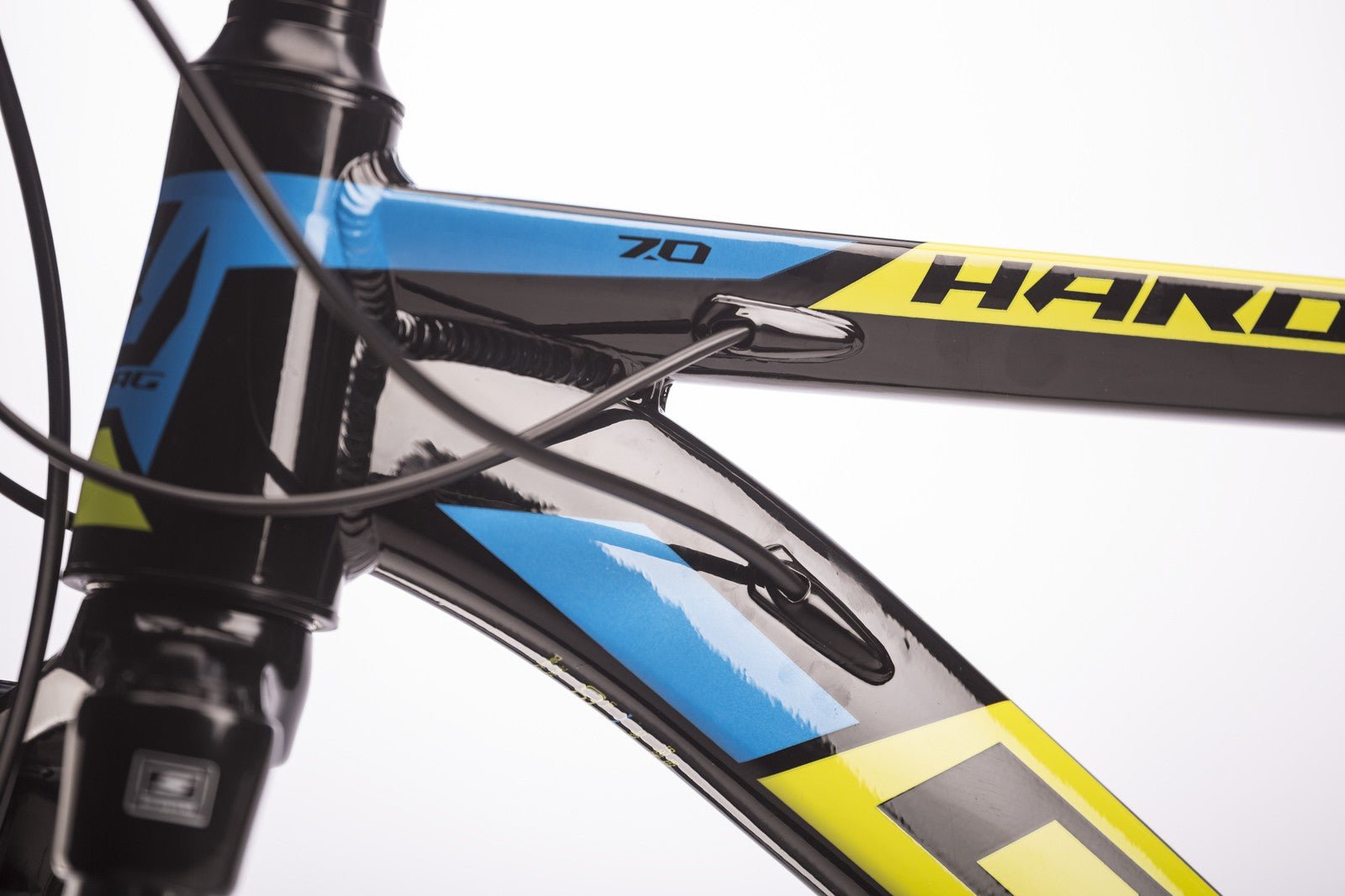 DRAG HARDY 7.0 29" mountain bike - black/yellow - DRAG - Evelostore