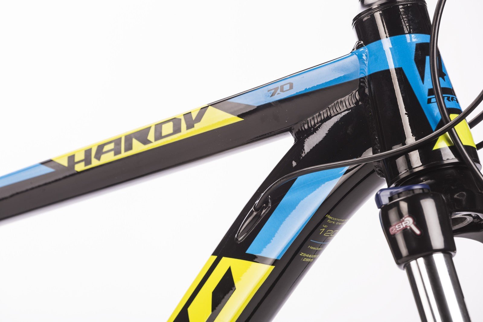 DRAG HARDY 7.0 29" mountain bike - black/yellow - DRAG - Evelostore