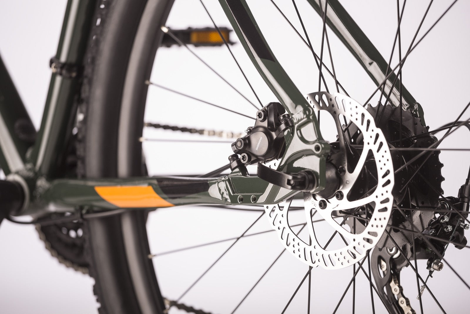 DRAG HARDY 9.0 29" maastikuratas – tumeroheline / oranž