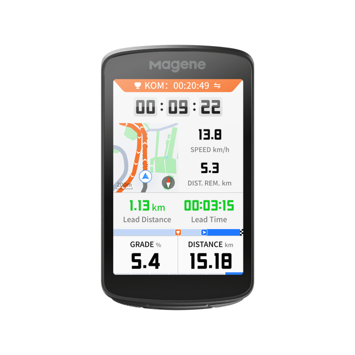 MAGENE C706 Smart GPS Bike Computer - black