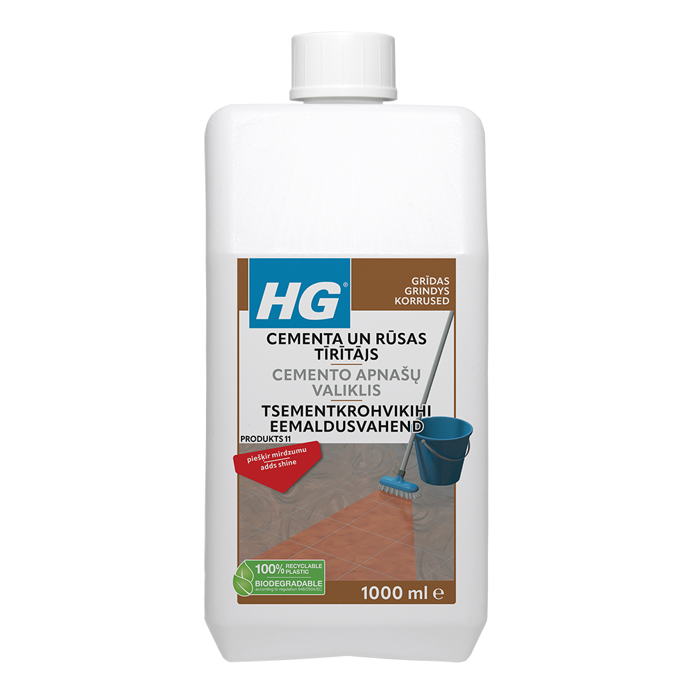 HG rimuovi pellicola per fughe cemento per piastrelle - 1L