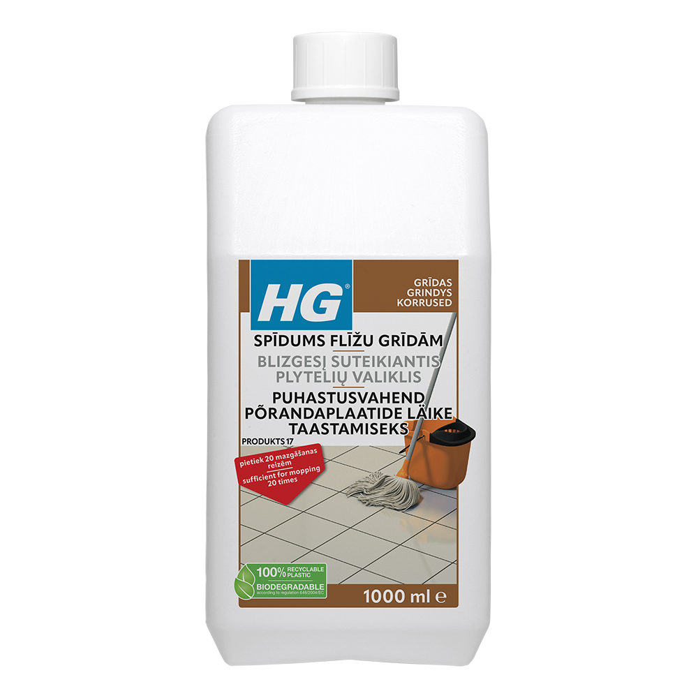 HG tile cleaner shine restorer - 1L
