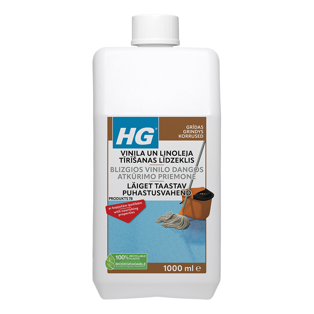 HG Vinylreiniger Glanzauffrischer - 1L