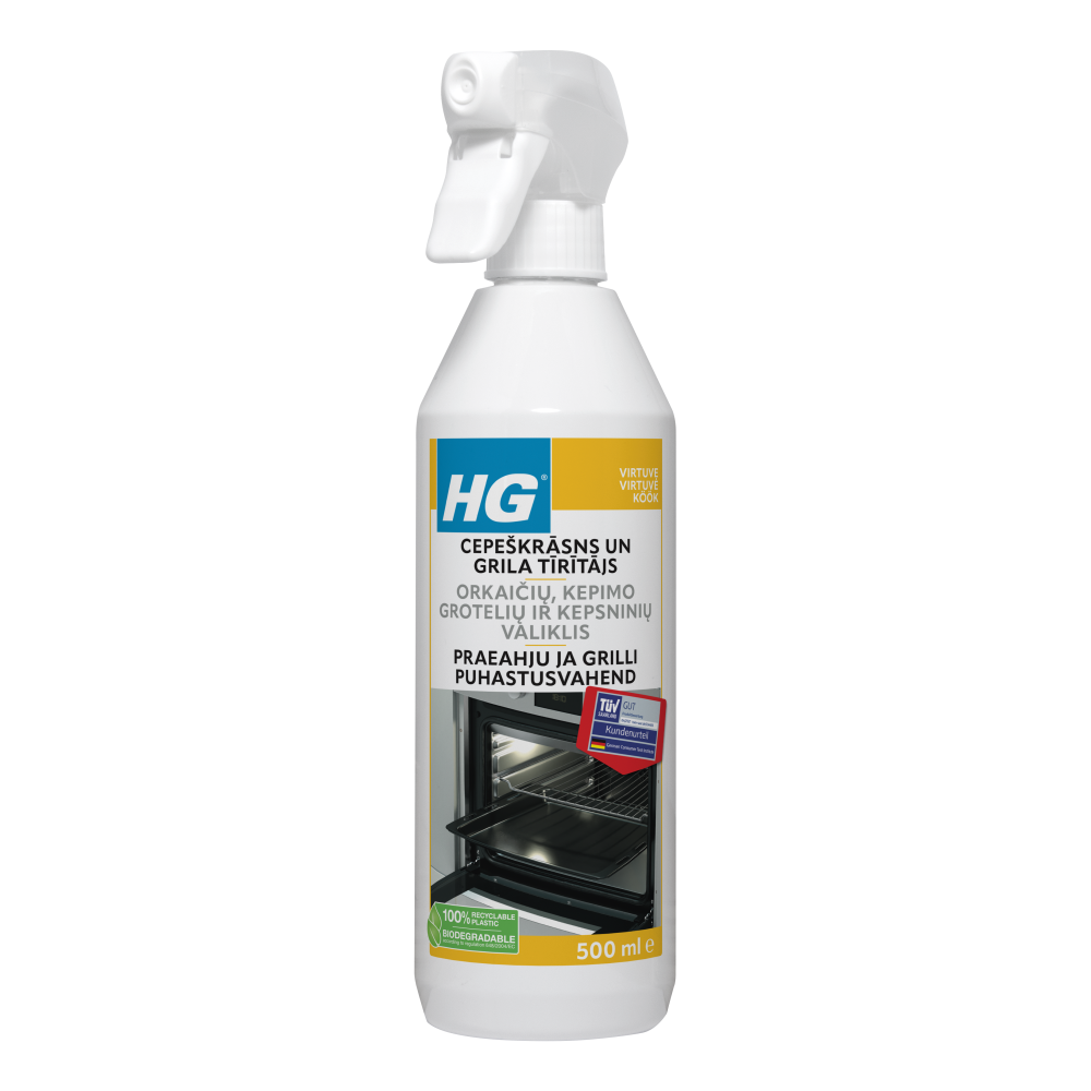 HG detergente per forno, grill e barbecue - 500 ml