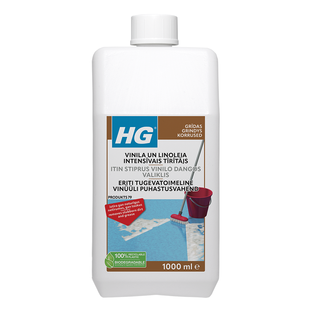 HG detergente per vinile extra forte - 1L