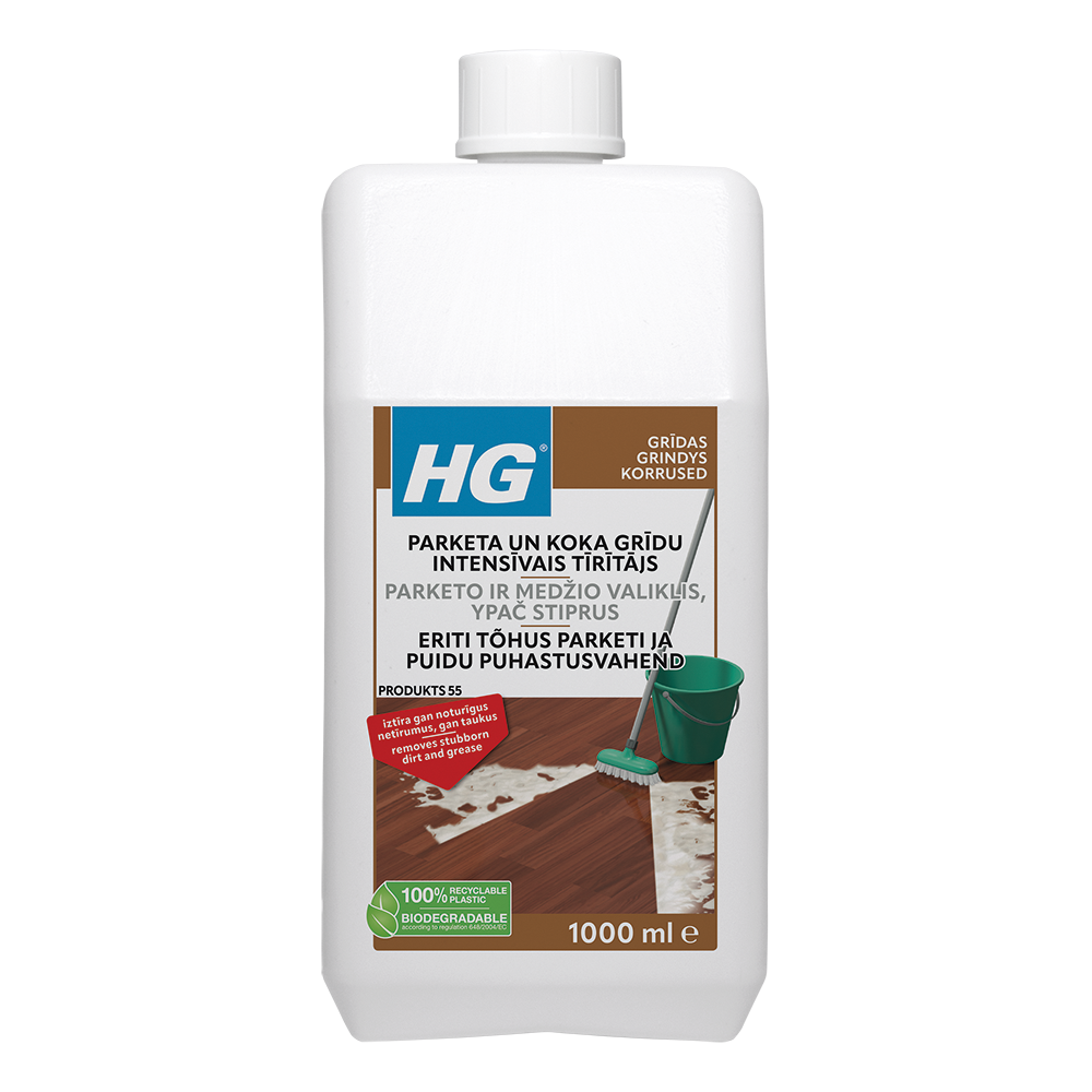 HG Parkett- und Holzentferner extra stark - 1L