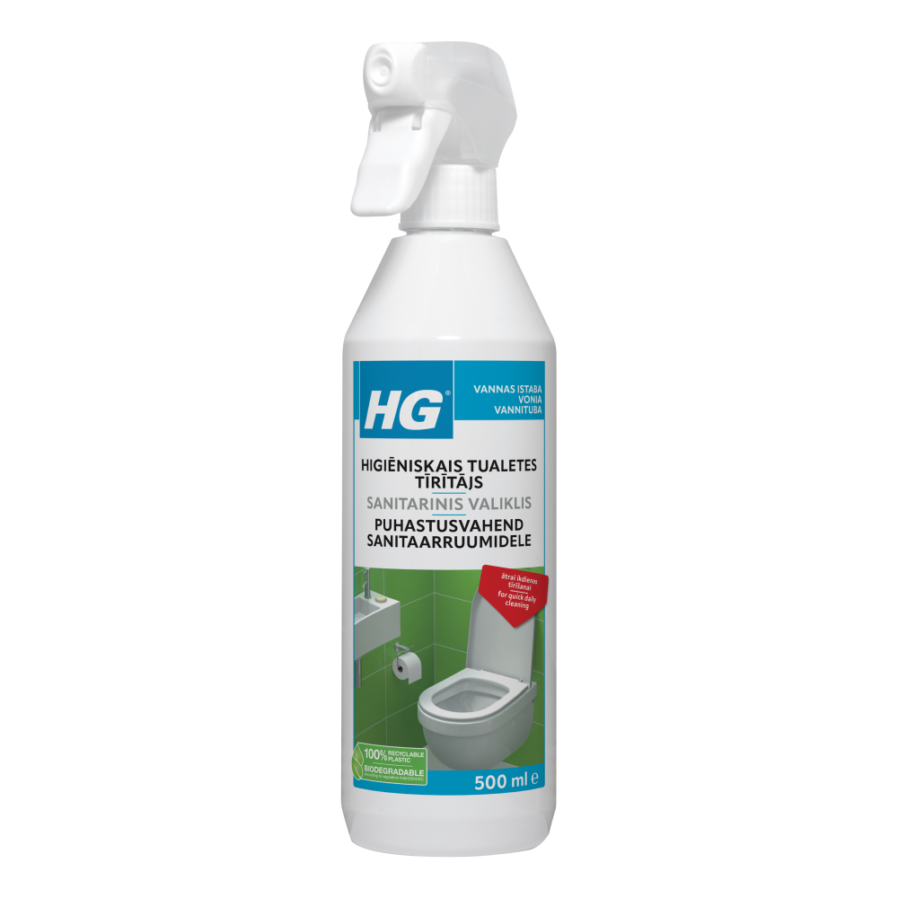 Limpiador para áreas sanitarias HG - 500 ml
