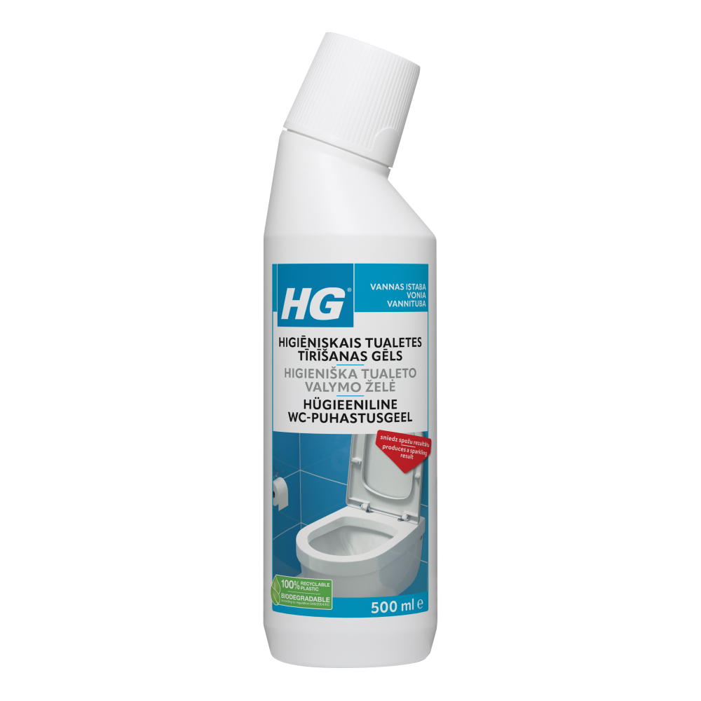 HG WC-Reiniger Gel hygienisch - 500 ml