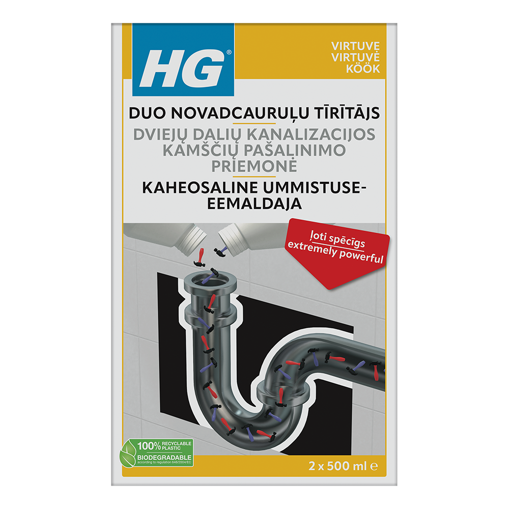 HG Duo Rohrfrei - 2x500 ml