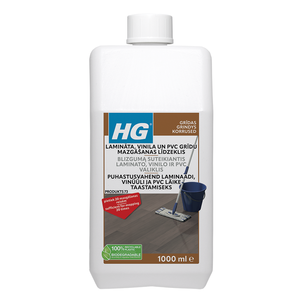 HG detergente per laminati e restauratore di lucentezza - 1L