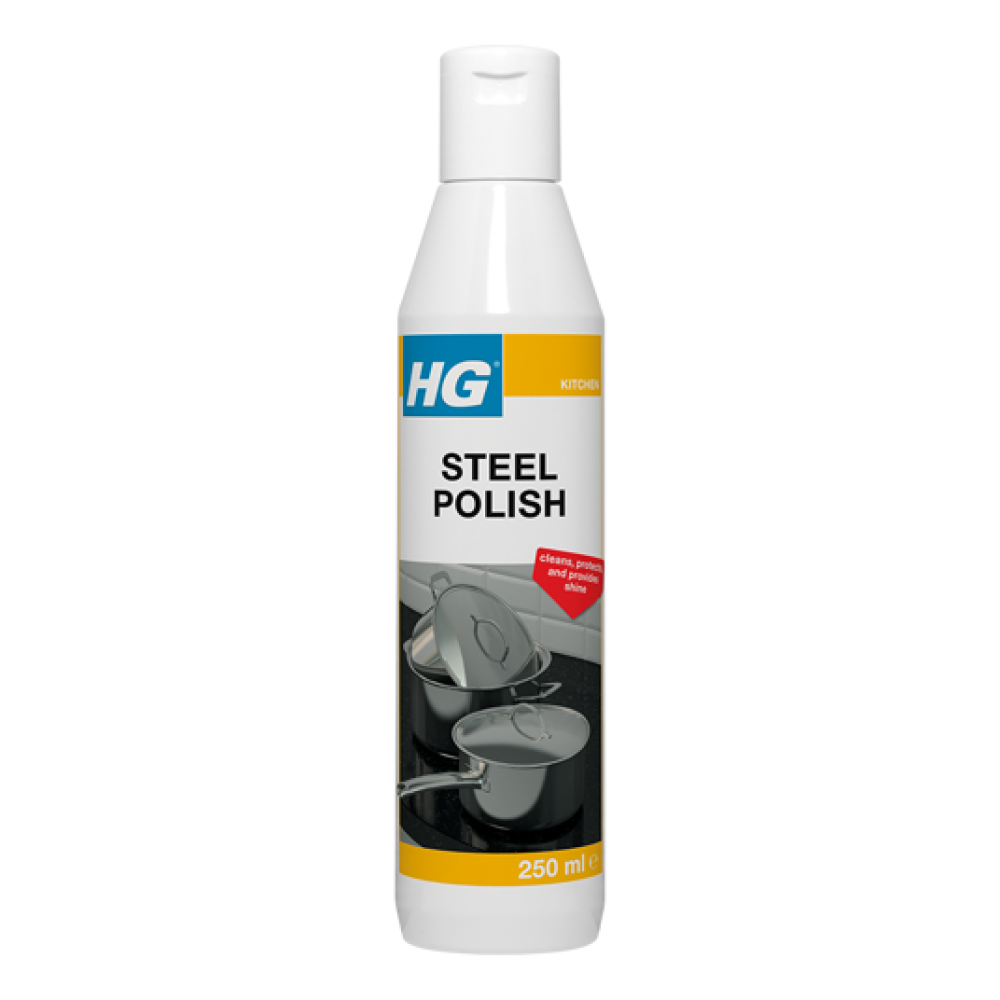 HG lucidante per acciaio - 250 ml