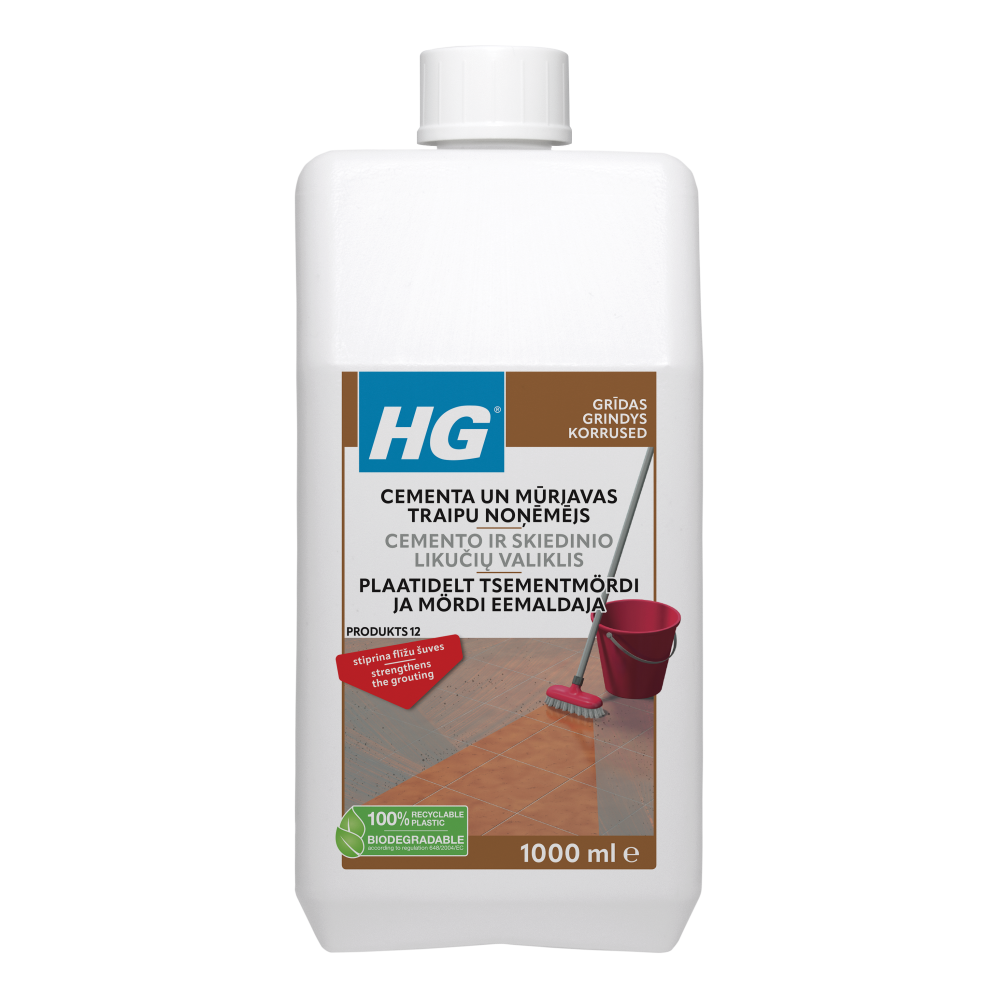 HG rimuovi malta e stucco per piastrelle - 1L