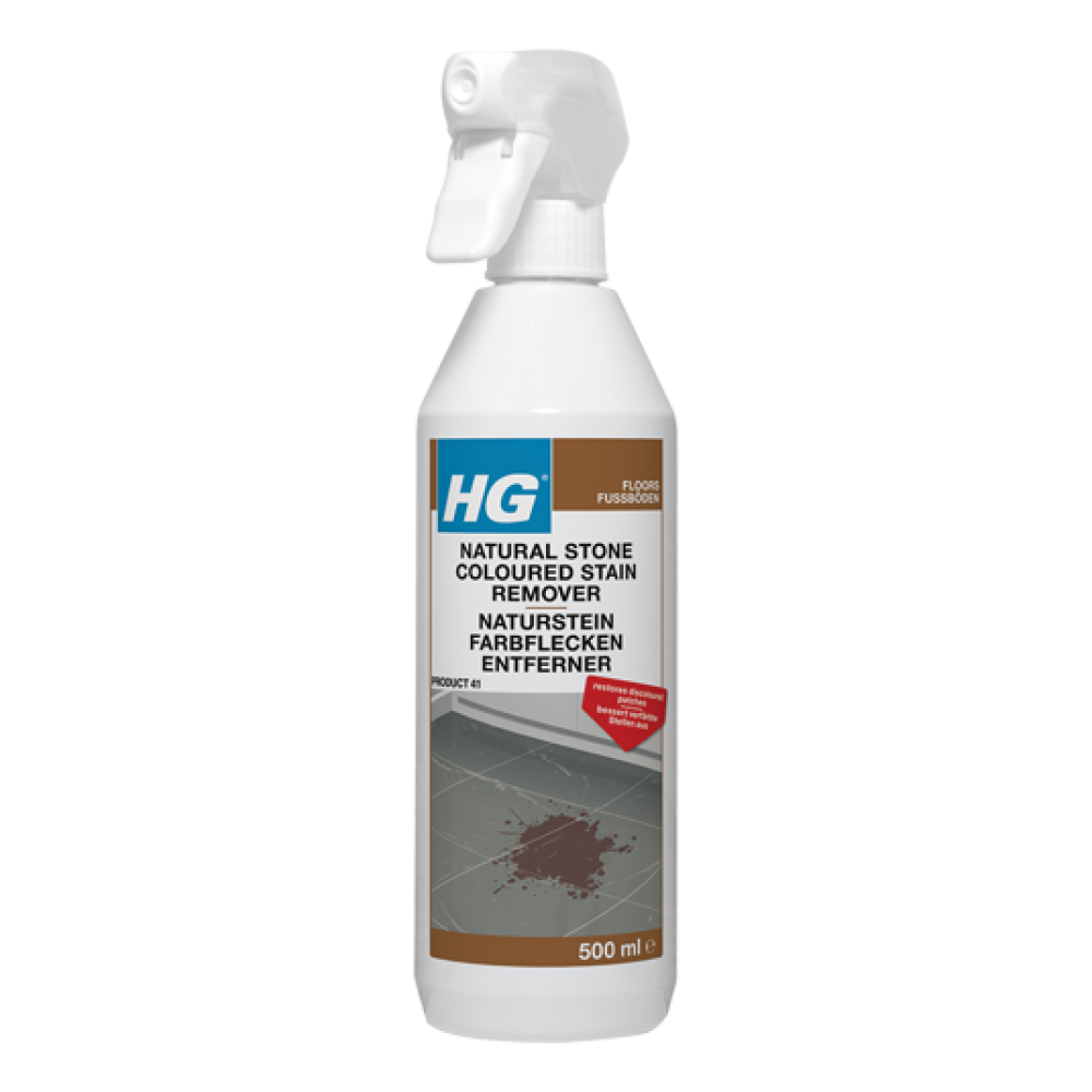 HG rimuovi macchie colorate su pietra naturale - 500 ml
