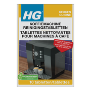 HG pastiglie universali per pulizia macchine da caffè - 10 pz.