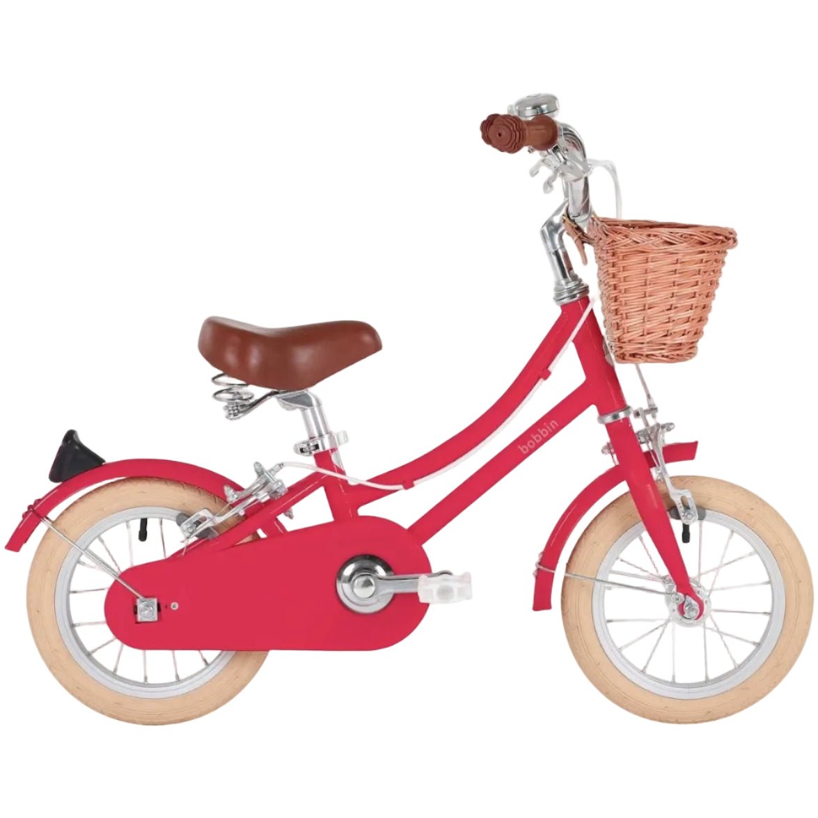 BOBBIN GINGERSNAP 12 children bicycle - cerise - BOBBIN - Evelostore