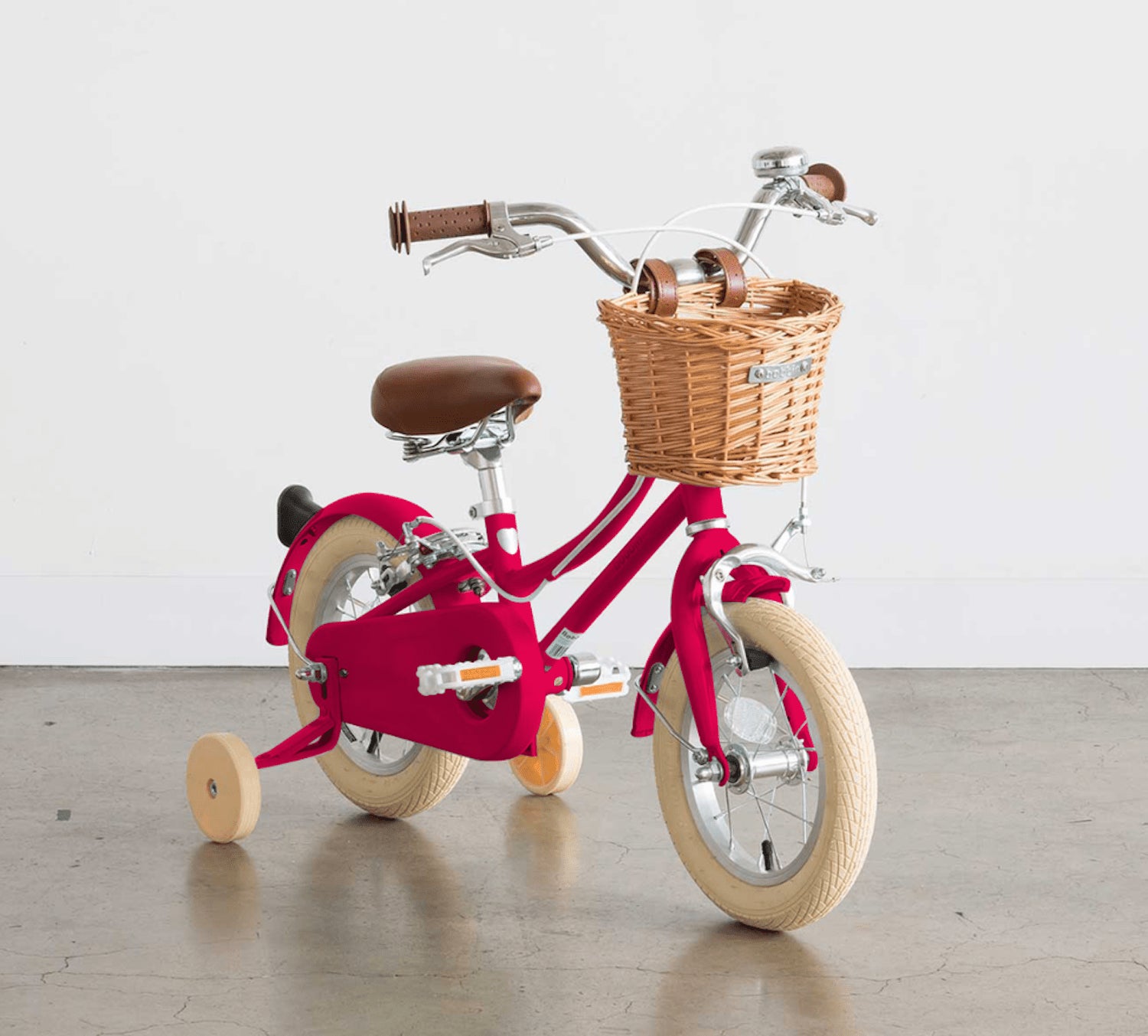 BOBBIN GINGERSNAP 12 children bicycle - cerise - BOBBIN - Evelostore