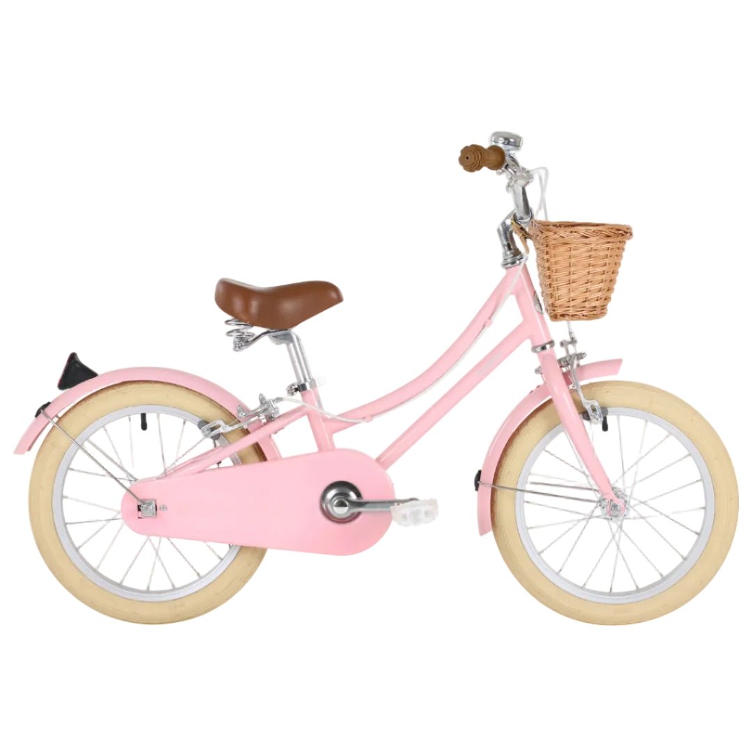 BOBBIN GINGERSNAP 16 children bicycle - blossom pink - BOBBIN - Evelostore