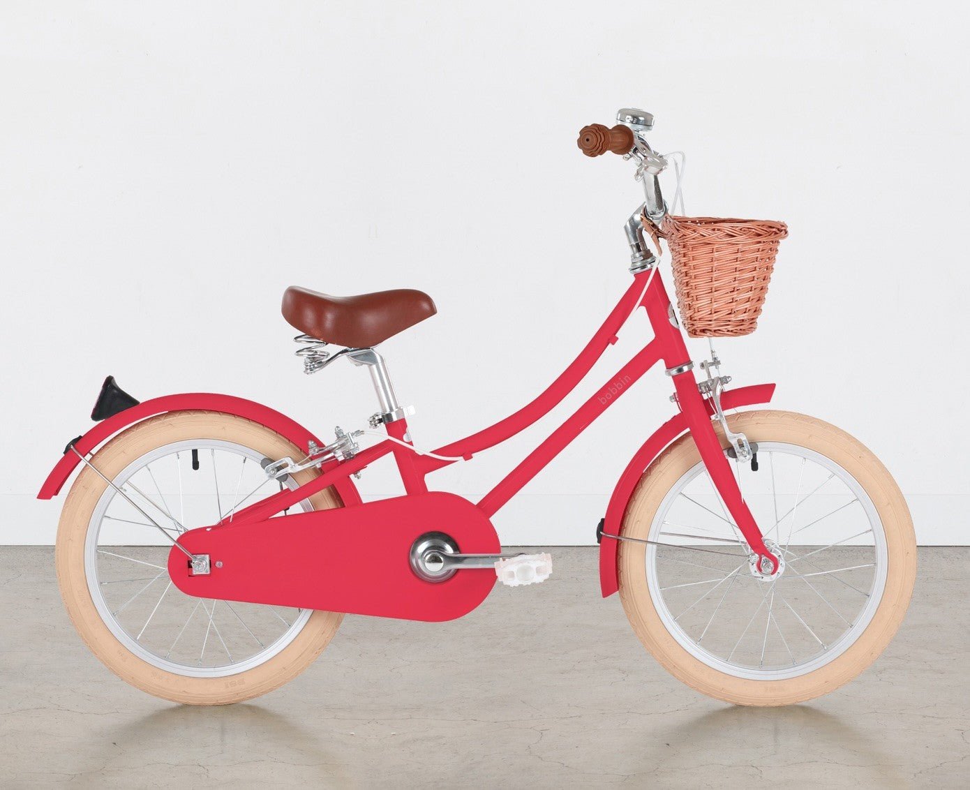 BOBBIN GINGERSNAP 16 children bicycle - cerise - BOBBIN - Evelostore