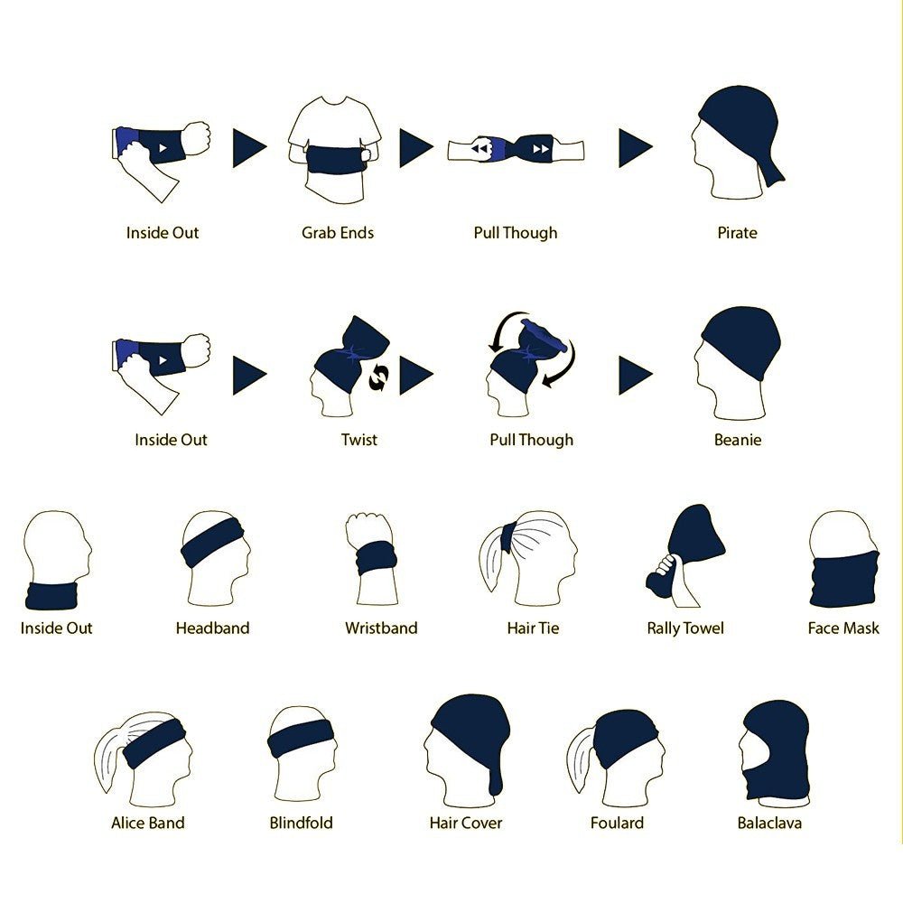 ELEVEN multifunctional scarf cap STIRNU BUKS - dark green - ELEVEN SPORTSWEAR - Evelostore