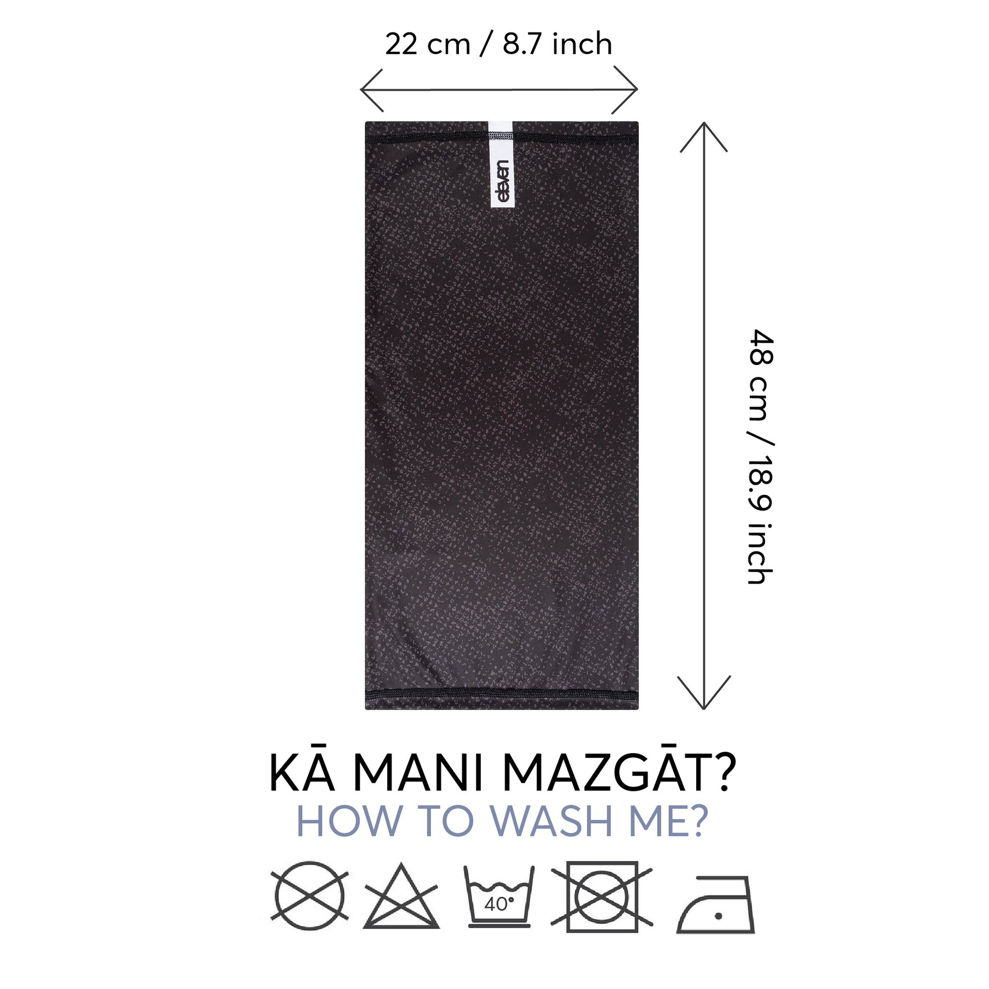 ELEVEN multifunctional scarf cap STIRNU BUKS - dark green - ELEVEN SPORTSWEAR - Evelostore