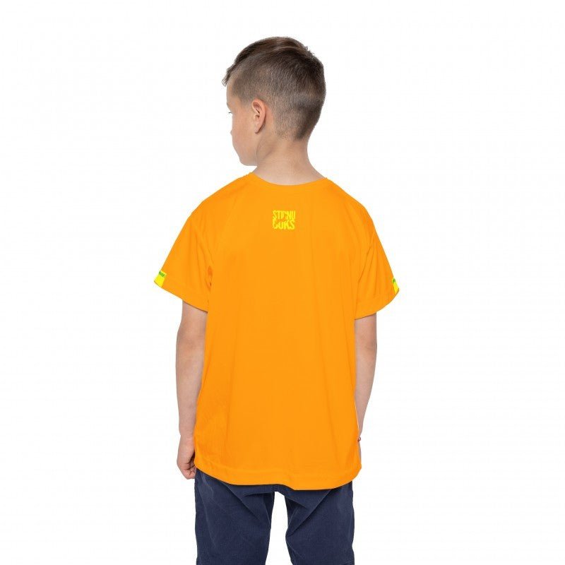 ELEVEN children's sports t-shirt STIRNU BUKS 11 - orange - ELEVEN SPORTSWEAR - Evelostore