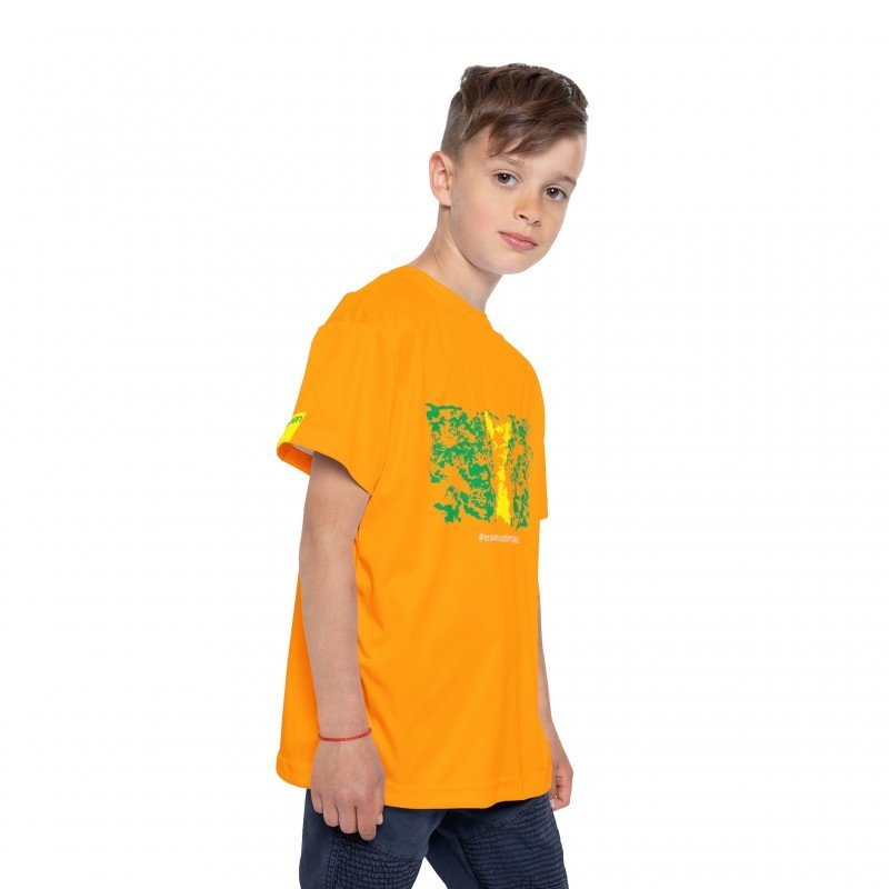 ELEVEN children's sports t-shirt STIRNU BUKS 11 - orange - ELEVEN SPORTSWEAR - Evelostore