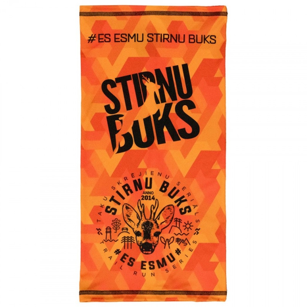 ELEVEN SPORTSWEAR multifunktionales Schal-Cap STIRNU BUKS – orange