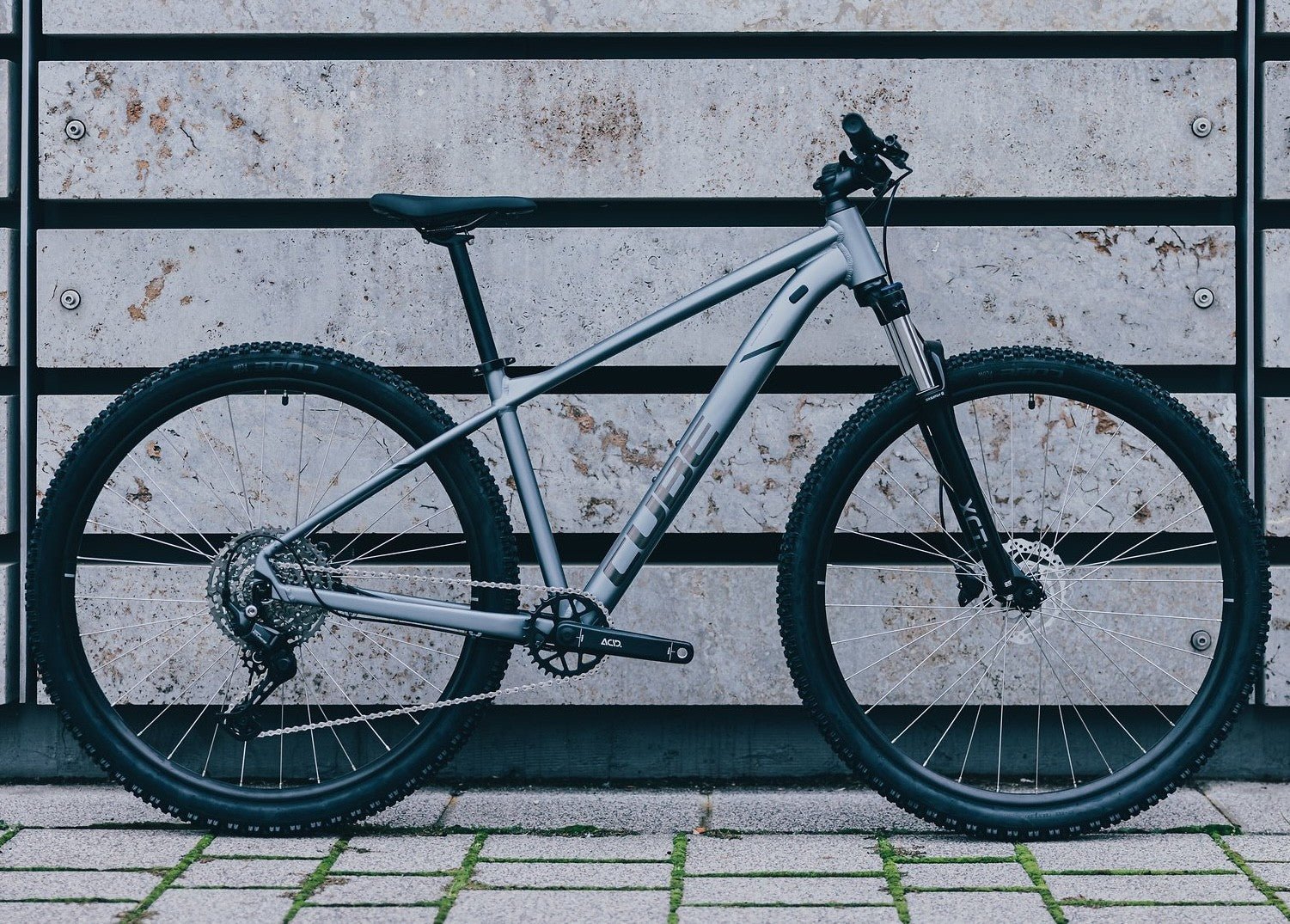 CUBE AIM RACE 29 mountain bike - slategrey´n´rainbowblack - CUBE - Evelostore