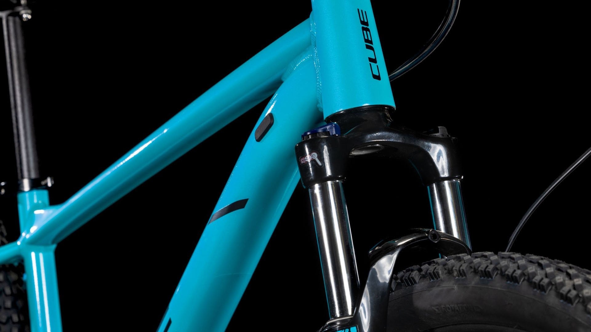 CUBE AIM RACE 29 mountain bike - swimmingpool´n´black - CUBE - Evelostore