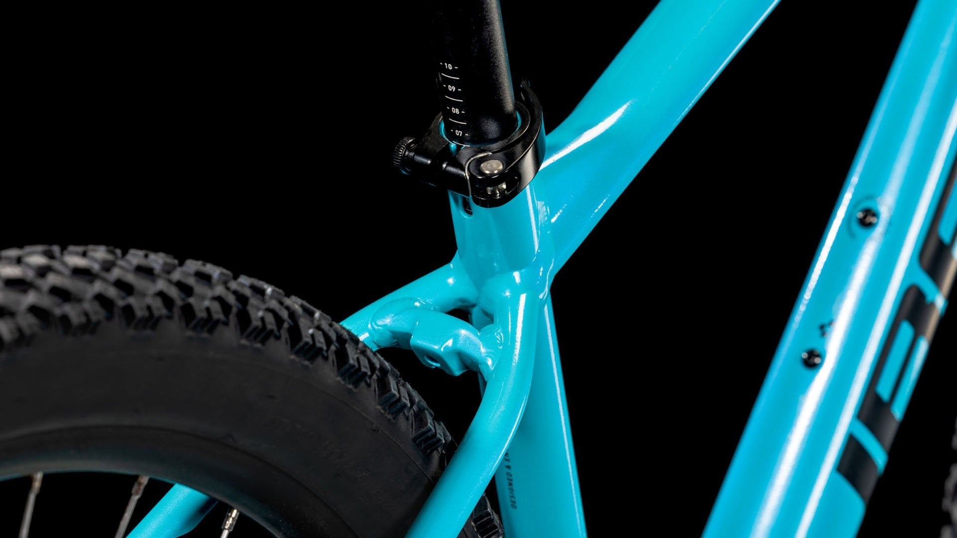 CUBE AIM RACE 29 mountain bike - swimmingpool´n´black - CUBE - Evelostore