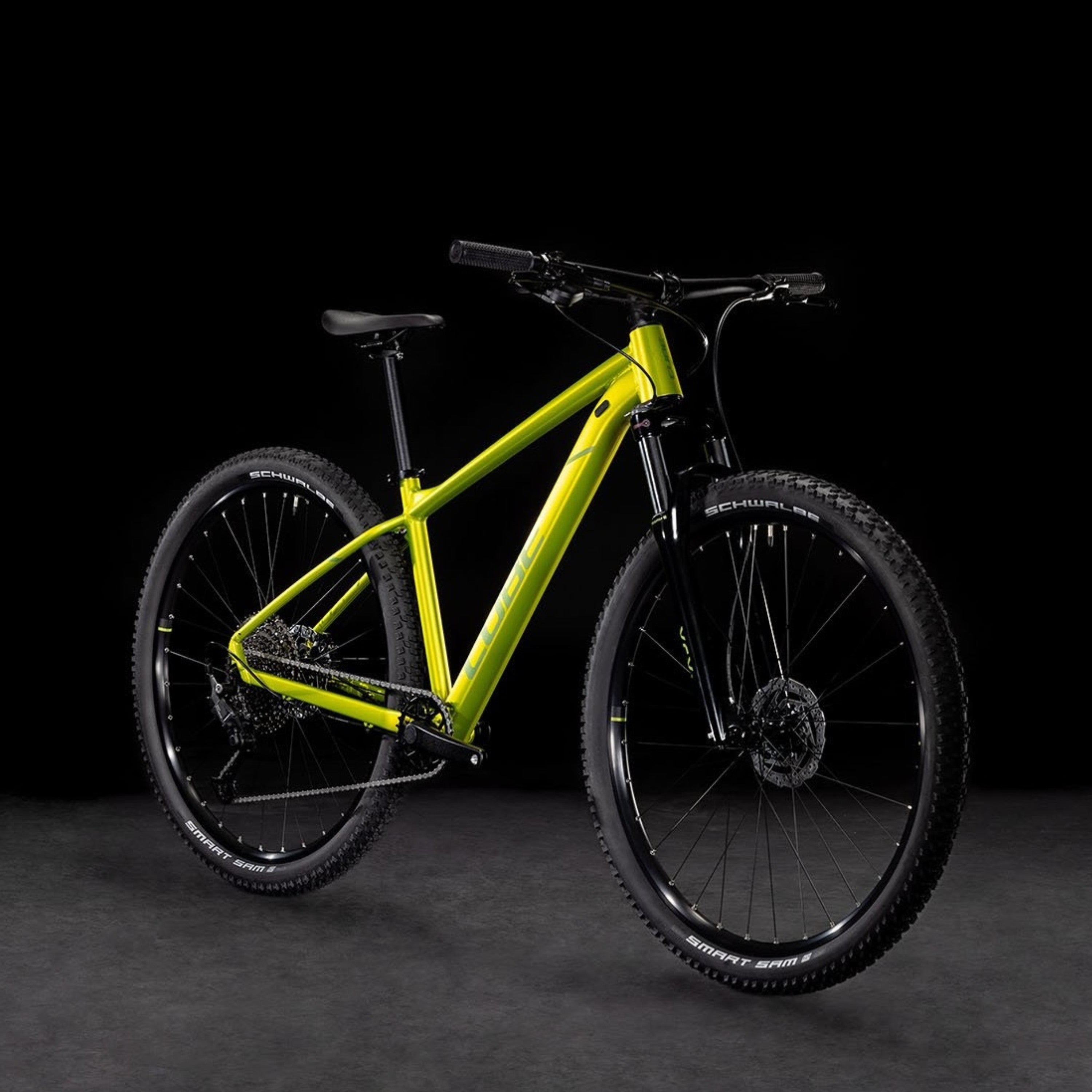 CUBE AIM SLX 29 mountain bike - flashlime´n´juniper