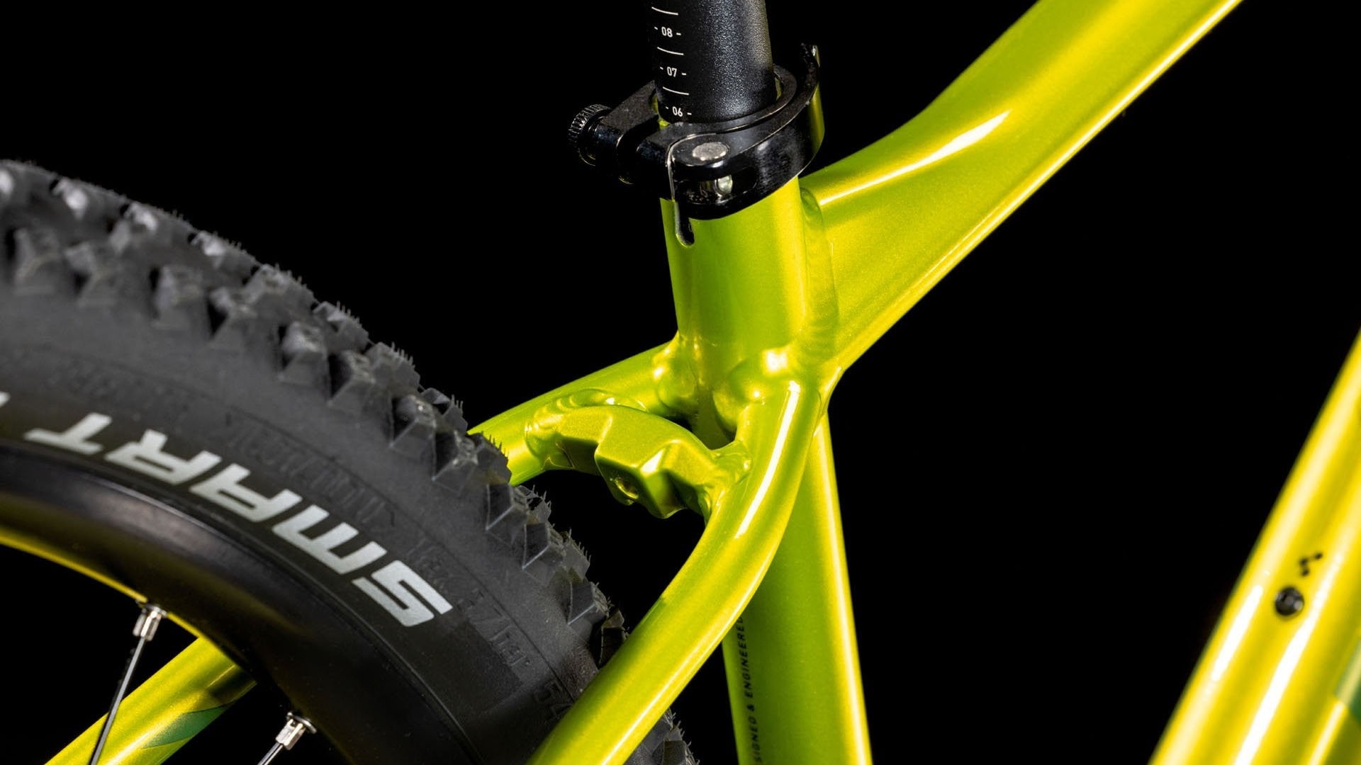 CUBE AIM SLX 29 mountain bike - flashlime´n´juniper