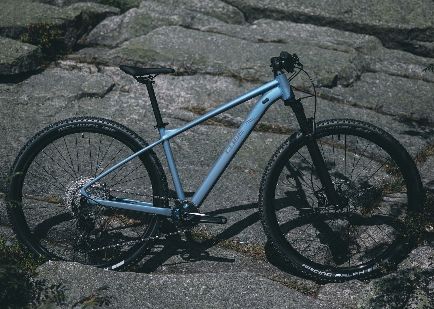 CUBE REACTION SLX 29 mountain bike - hazeblue´n´reflect - CUBE - Evelostore