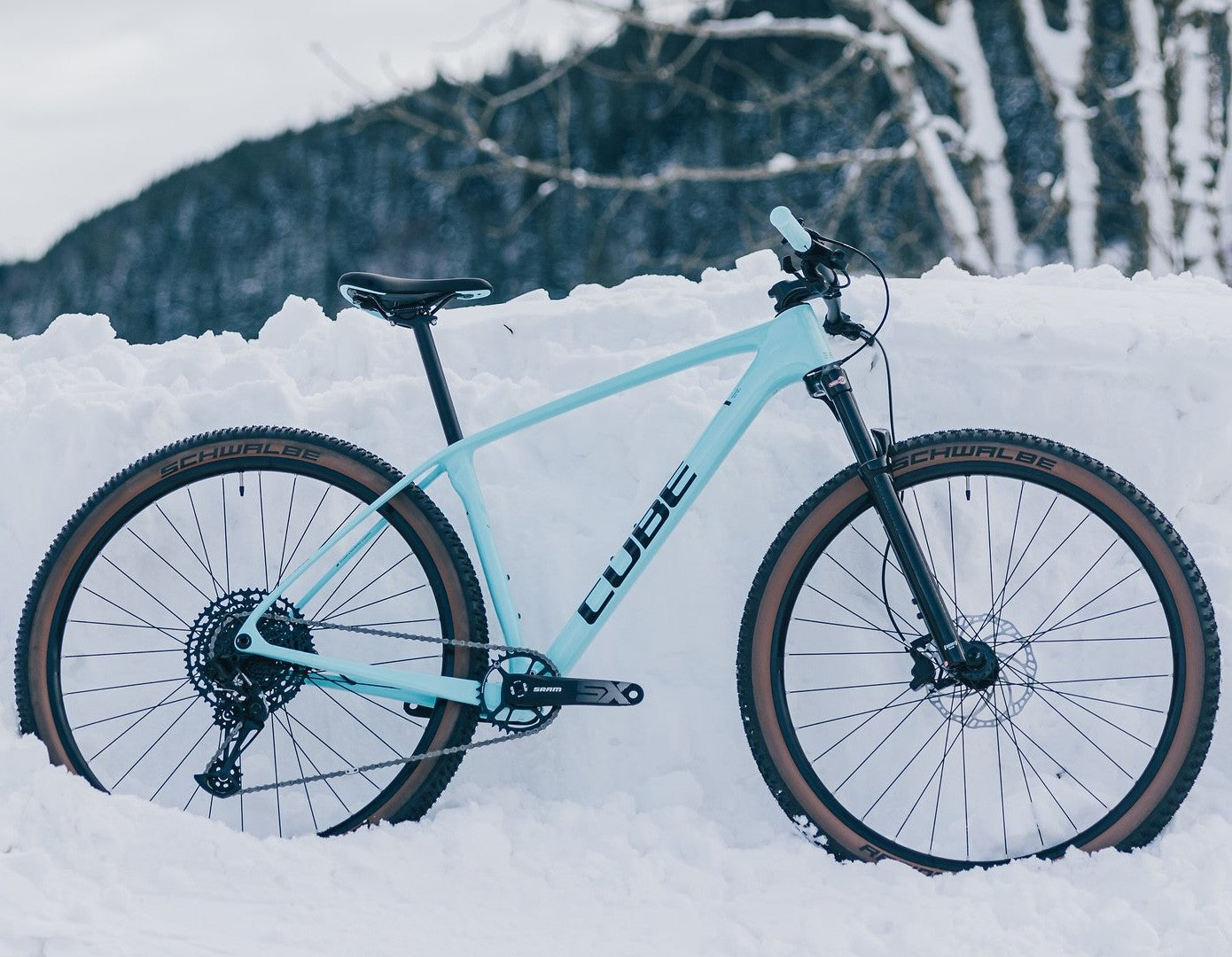 CUBE REACTION C:62 ONE 29 mountain bike - dazzle´n´black