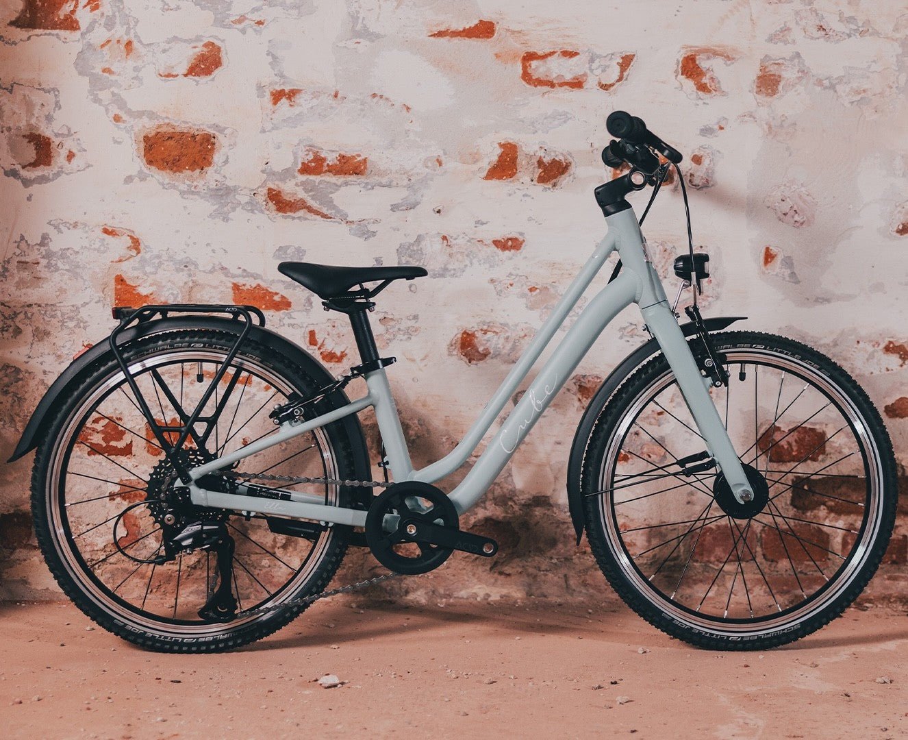 CUBE ELLA 200 children bicycle - aloegreen´n´white - CUBE - Evelostore