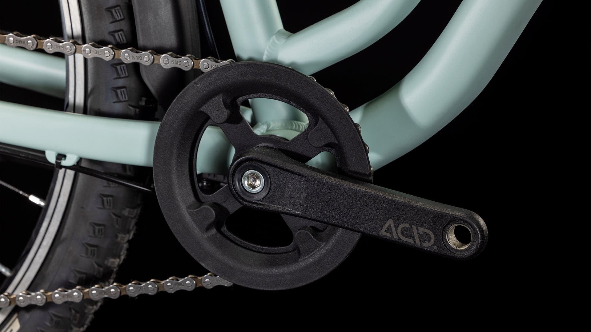 CUBE ELLA 240 children bicycle - aloegreen´n´white - CUBE - Evelostore