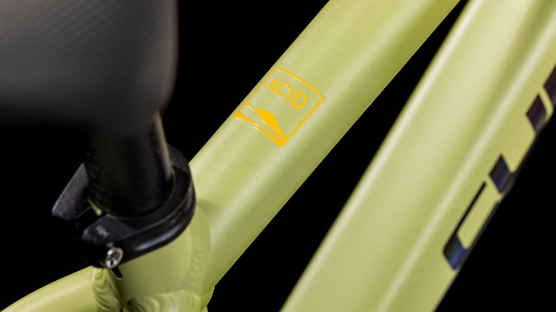 CUBE ACID 160 children bicycle - lightolive/orange - CUBE - Evelostore