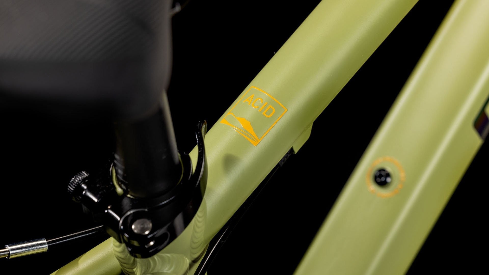 CUBE ACID 200 children bicycle - lightolive/orange