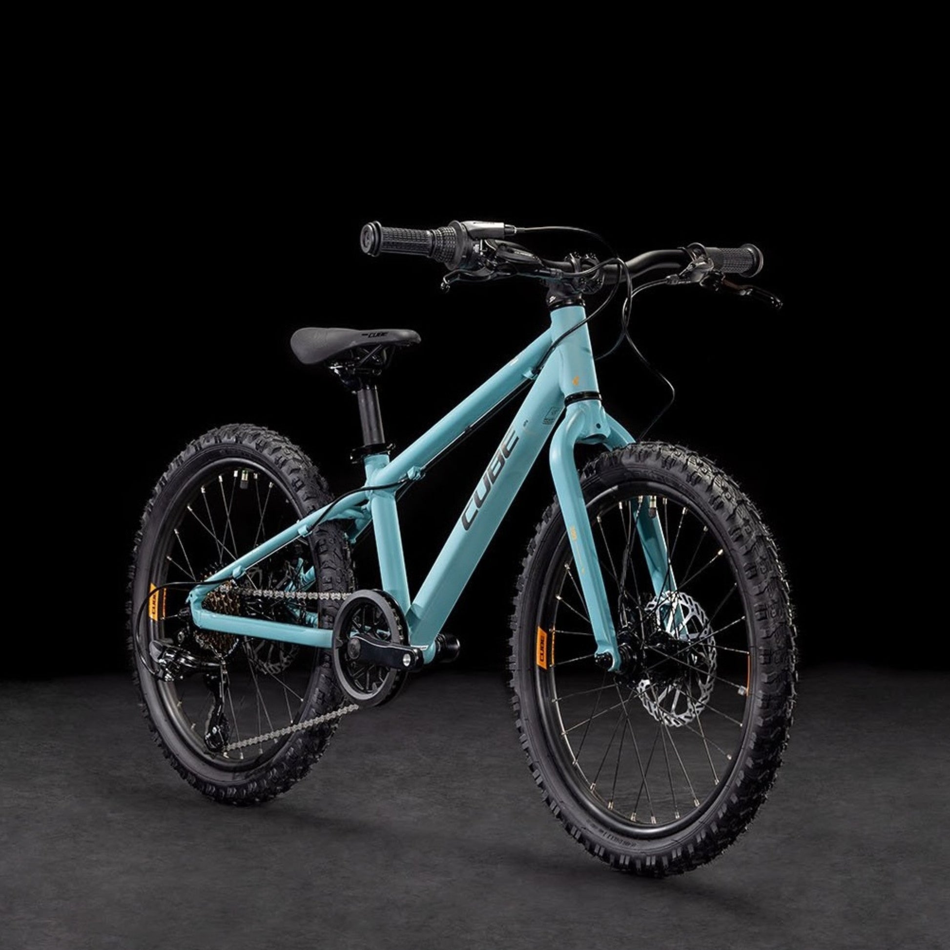 CUBE ACID 200 DISC children bicycle - tealblue/orange - CUBE - Evelostore