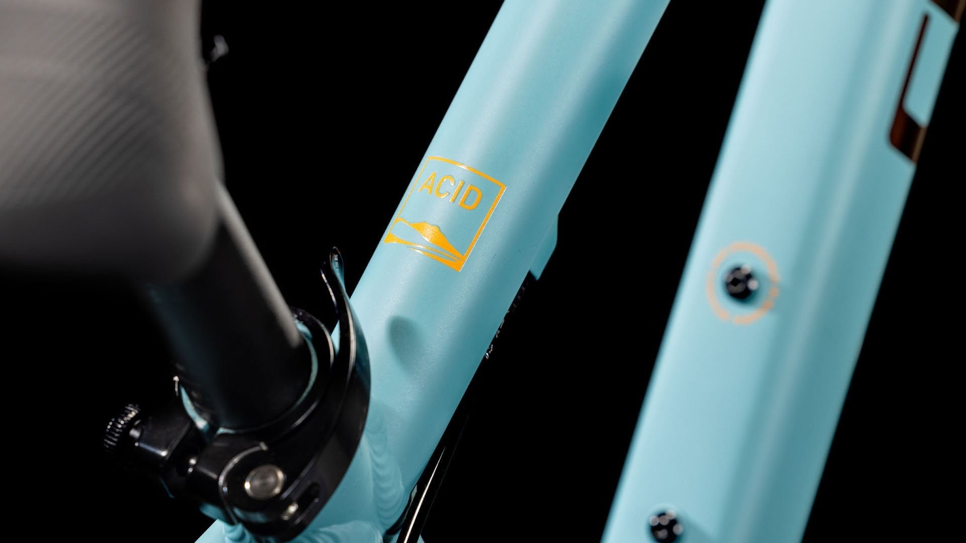 CUBE ACID 200 DISC children bicycle - tealblue/orange - CUBE - Evelostore