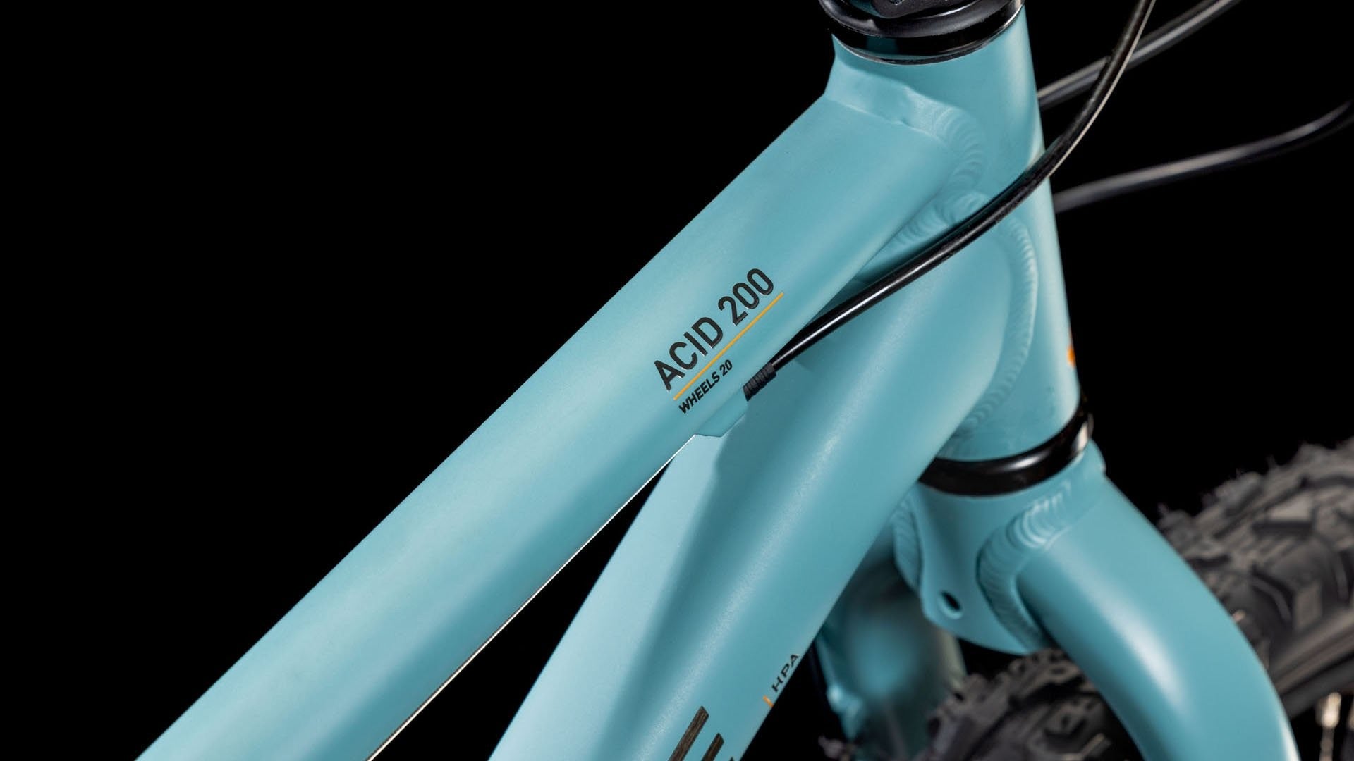 CUBE ACID 200 DISC children bicycle - tealblue/orange - CUBE - Evelostore