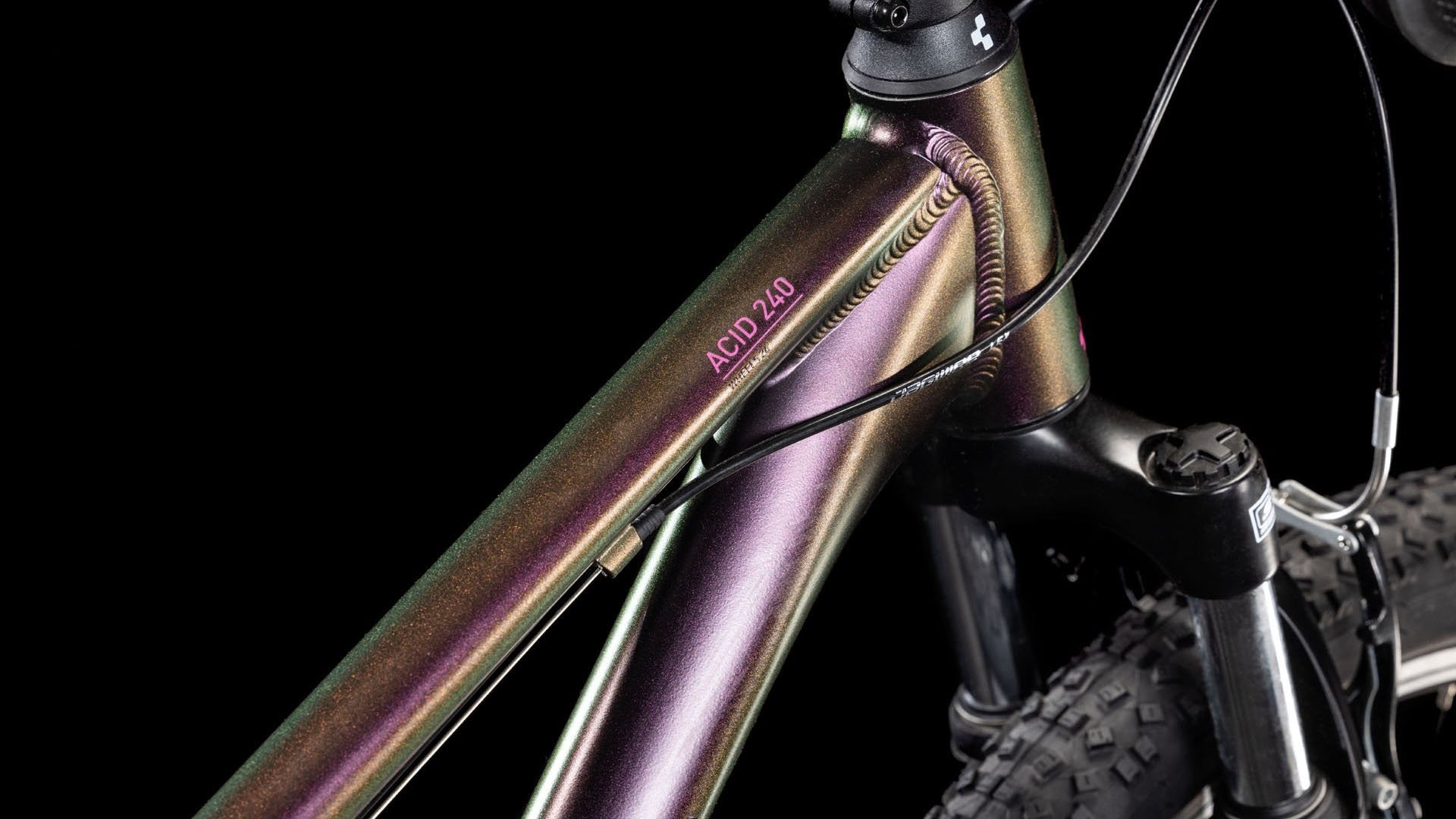 CUBE ACID 240 children bicycle - molotov/pink - CUBE - Evelostore